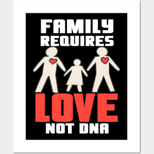 Family Requires Love Posters and Art